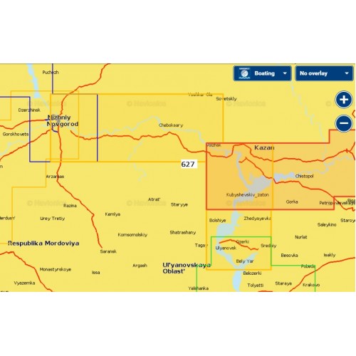 5G627S2 Navionics+ Small Gold, Н. Новгород - Ульяновск